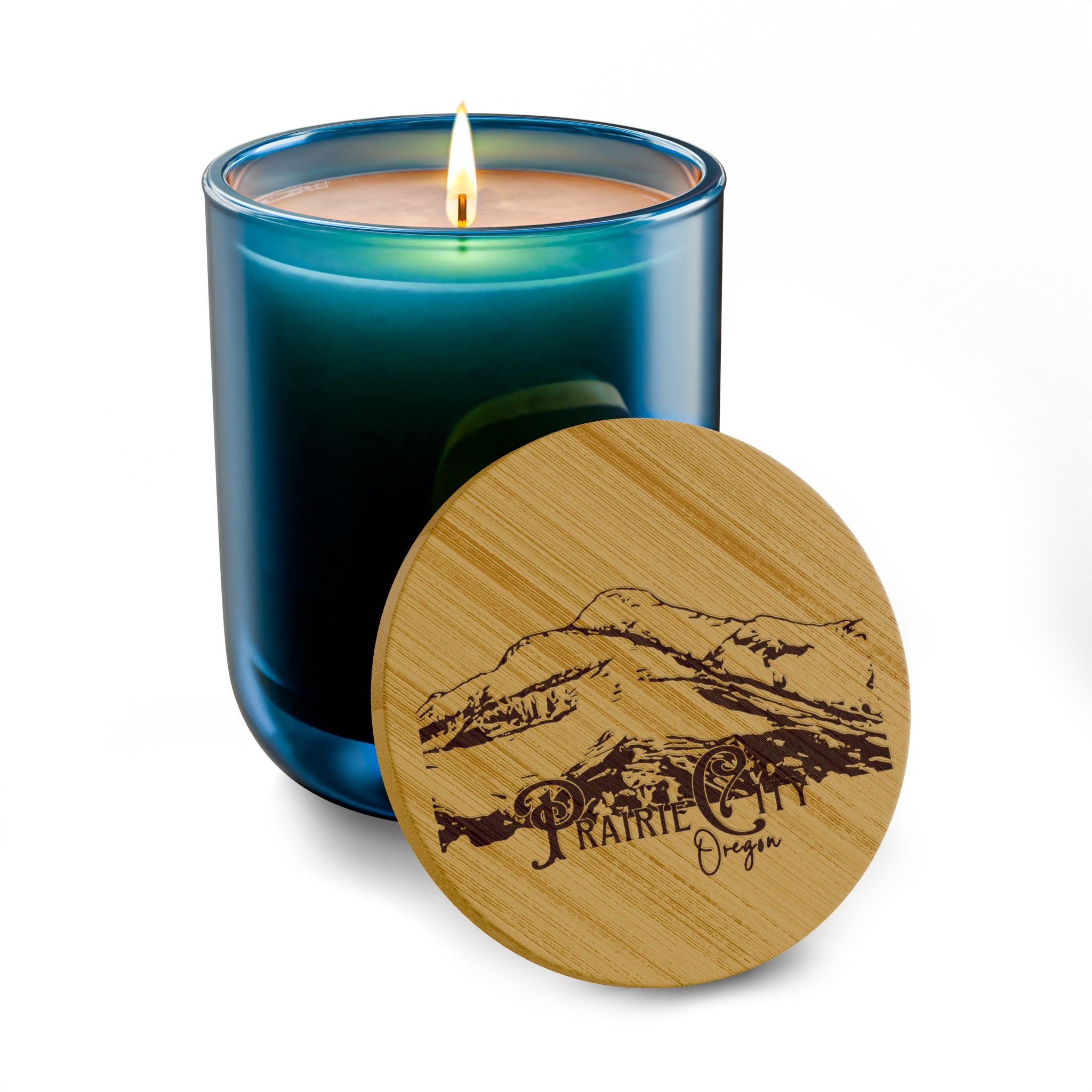 [Prairie City] Scented Soy Candle, 14oz (Engraving)