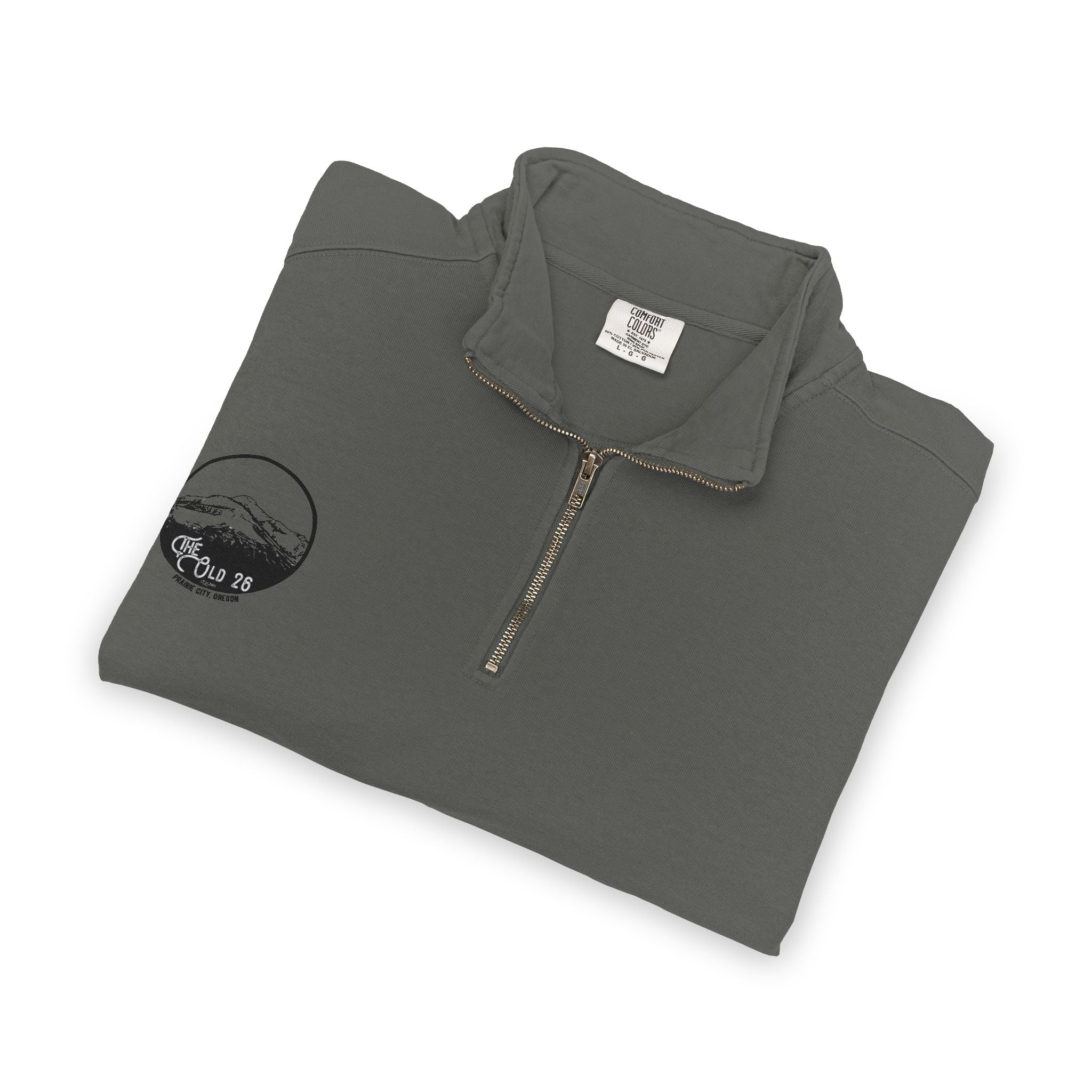 [The Old 26]  Unisex Adult Quarter-Zip Sweatshirt