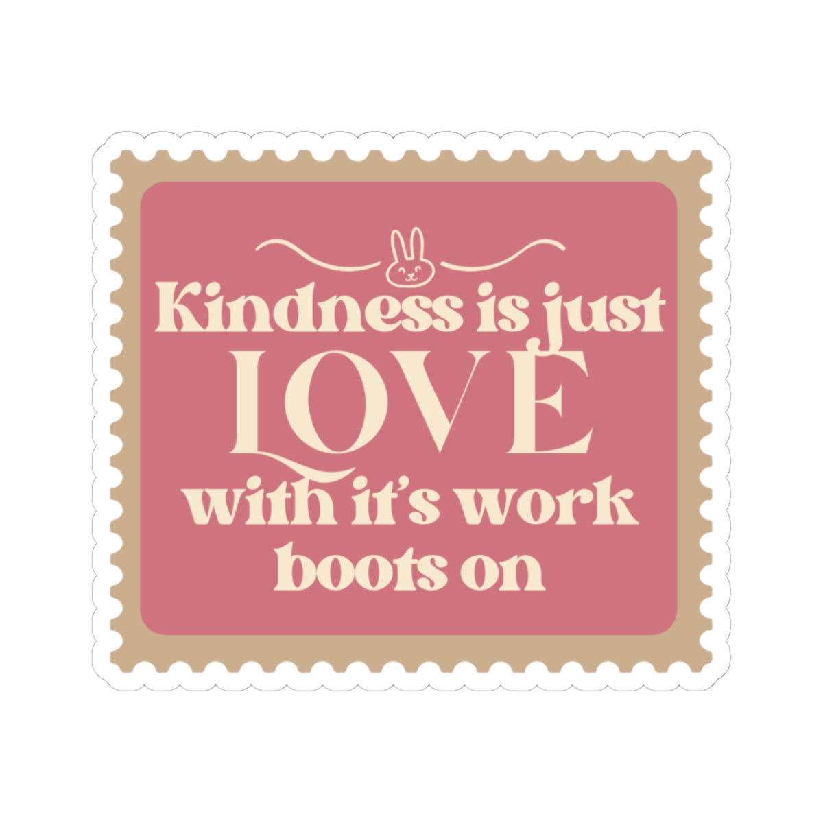 [Kindness] Kiss-Cut Stickers