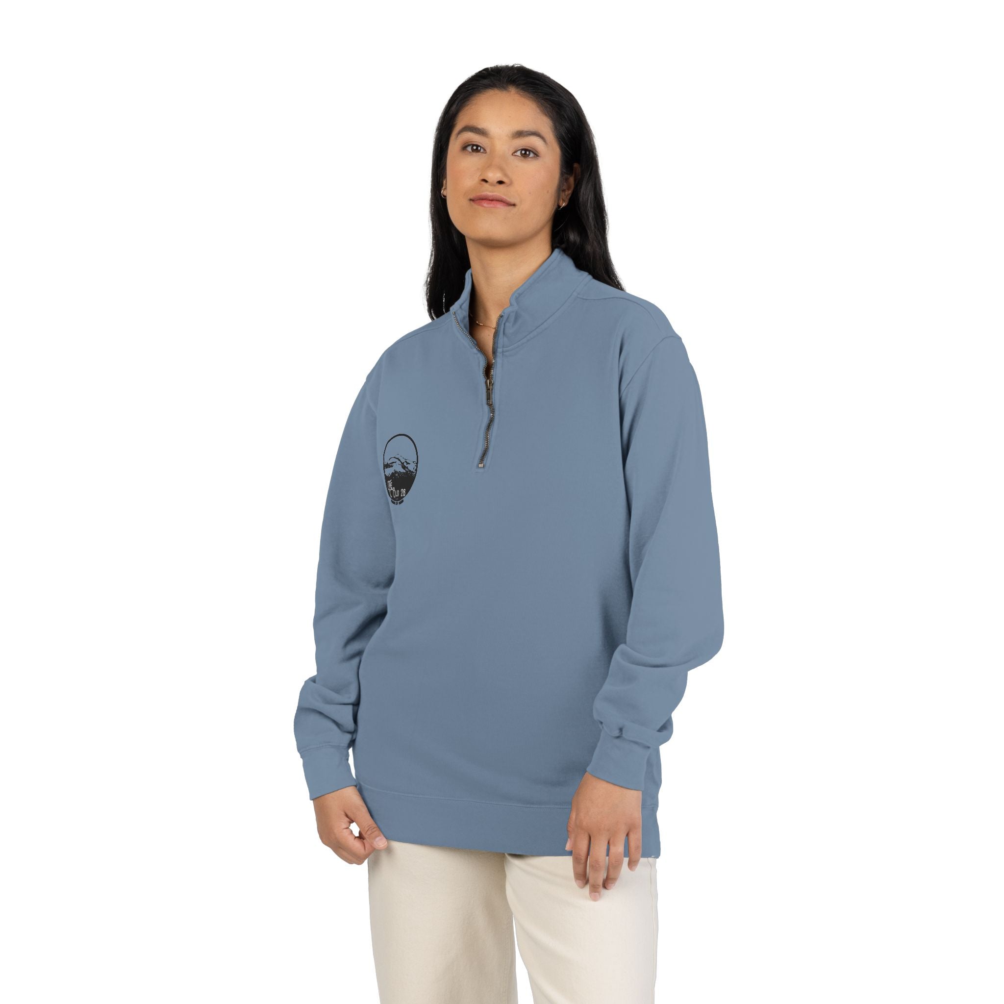 [The Old 26]  Unisex Adult Quarter-Zip Sweatshirt