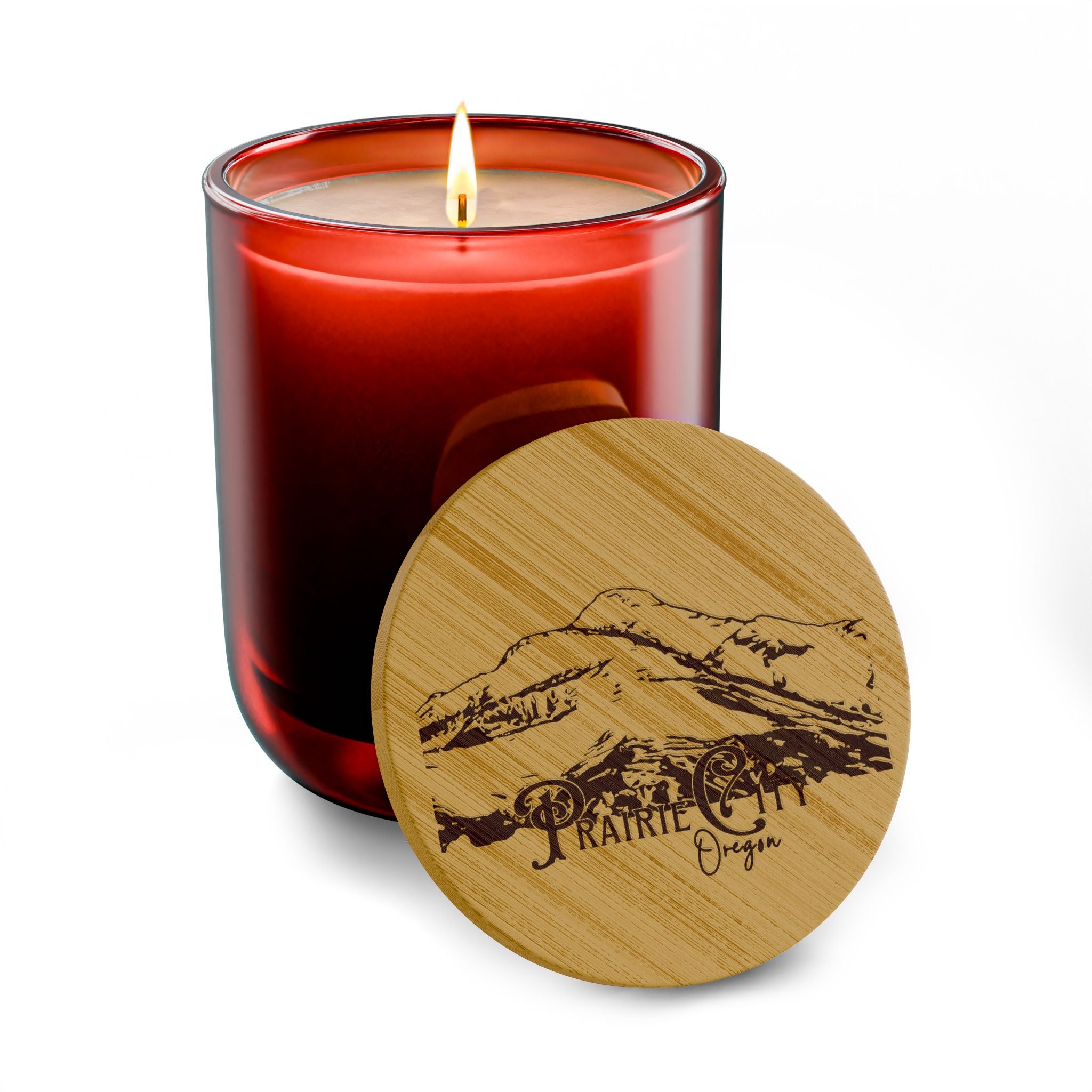 [Prairie City] Scented Soy Candle, 14oz (Engraving)