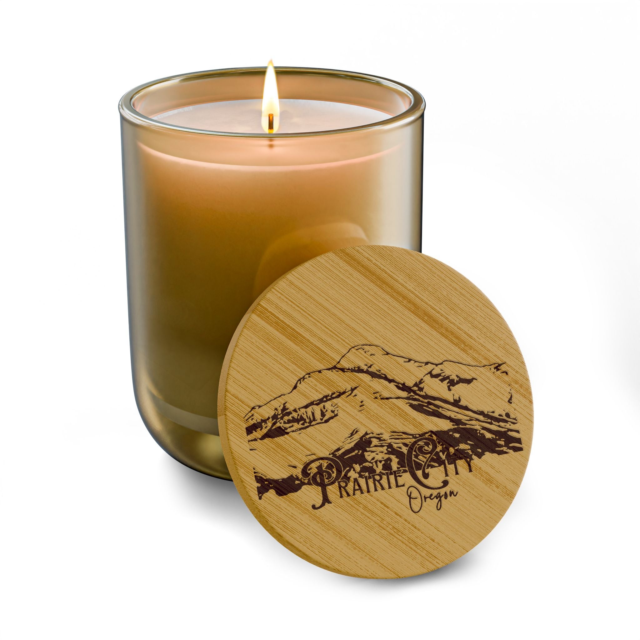 [Prairie City] Scented Soy Candle, 14oz (Engraving)