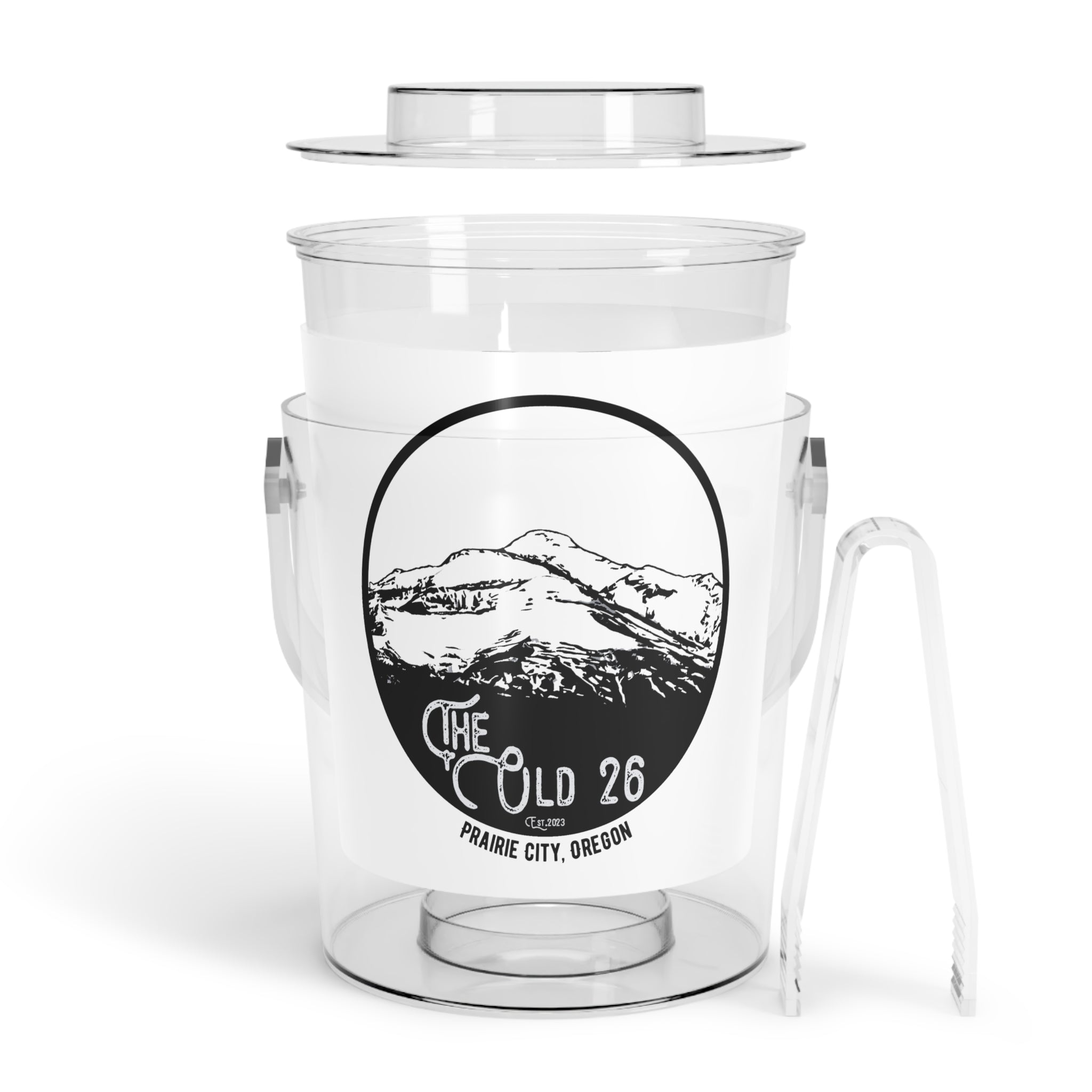 [The Old 26] Ice Bucket with Tongs