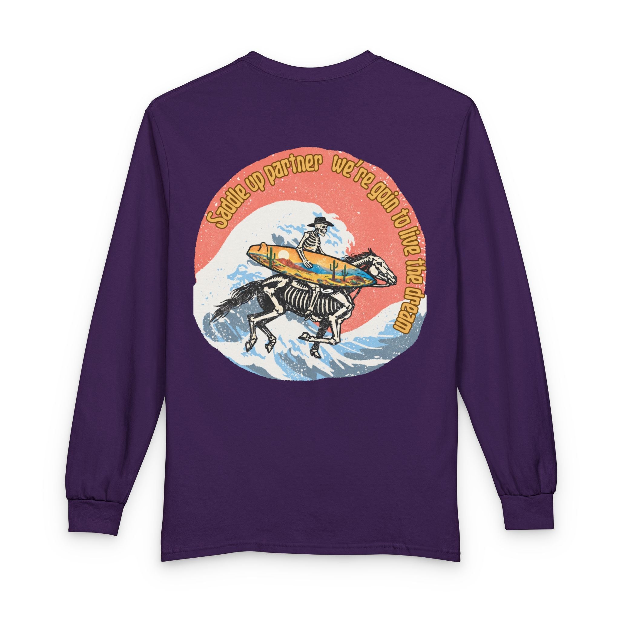 [Saddle up] Unisex Long Sleeve T-Shirt