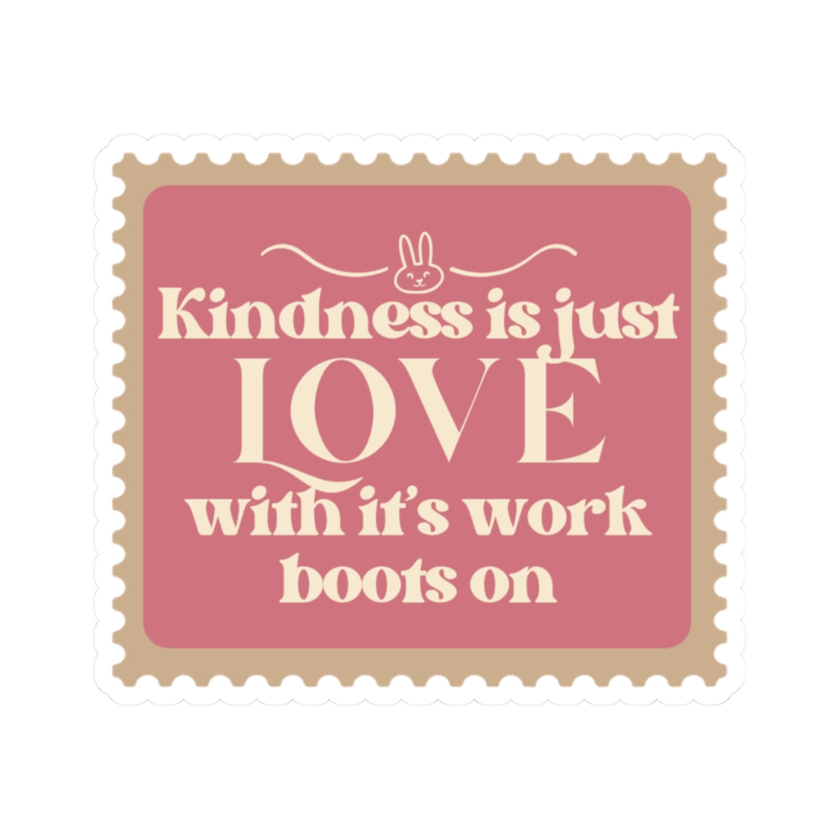 [Kindness] Kiss-Cut Stickers