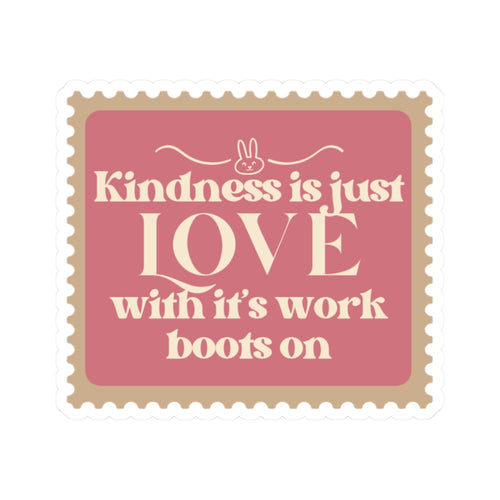 [Kindness] Kiss-Cut Stickers