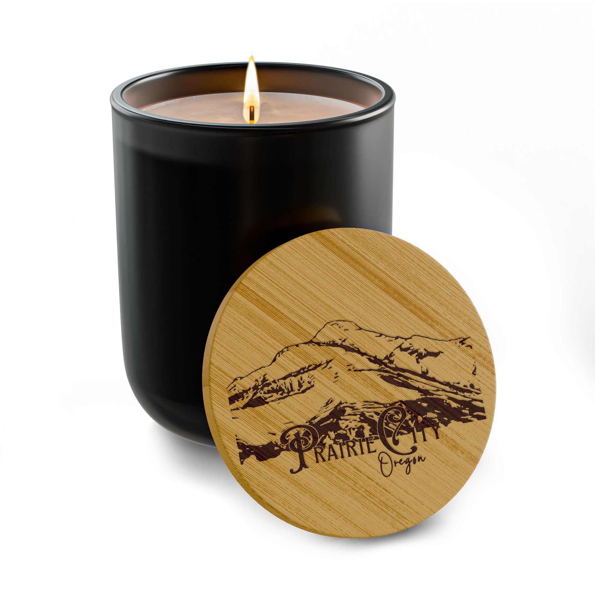 [Prairie City] Scented Soy Candle, 14oz (Engraving)