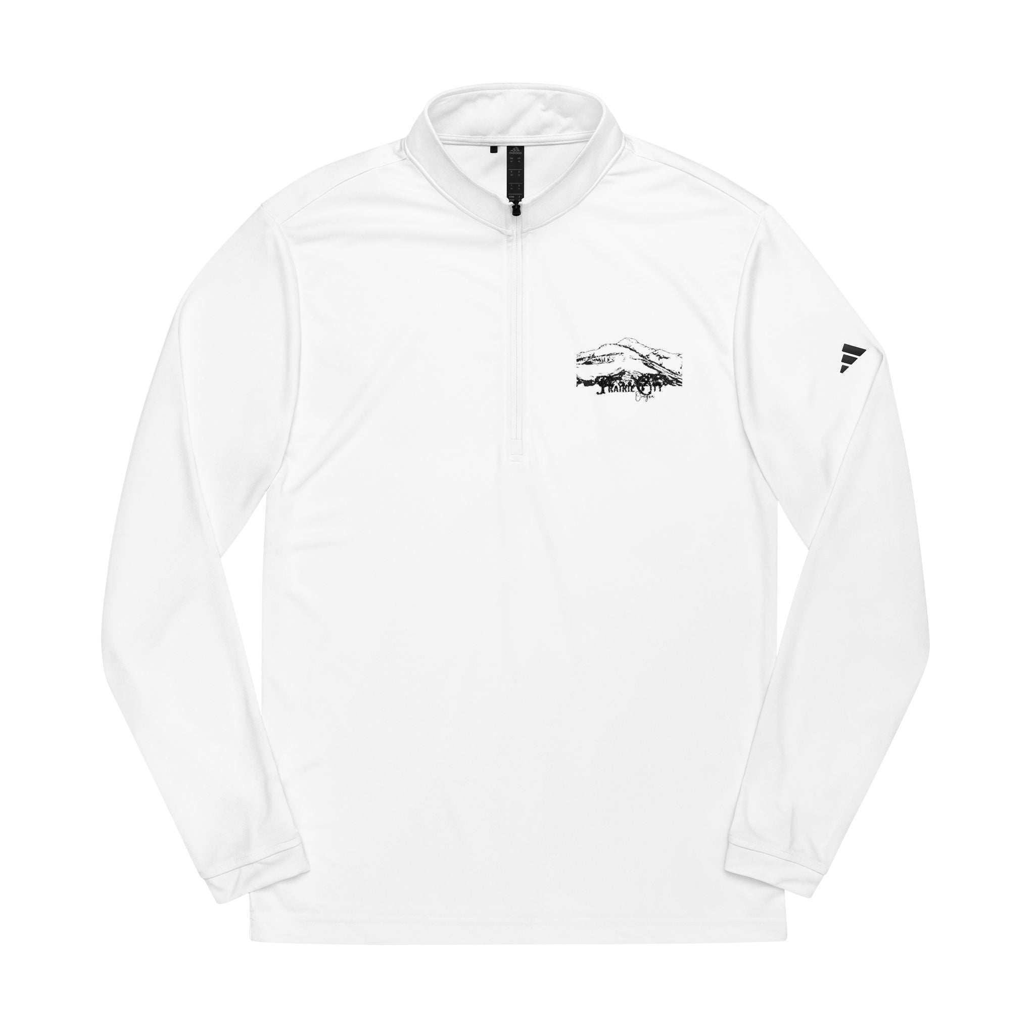[Prairie City] adidas® Quarter-Zip Pullover (Embroidery)