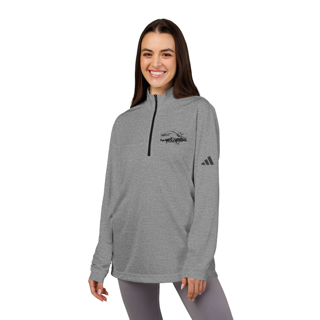[Prairie City] adidas® Quarter-Zip Pullover (Embroidery)