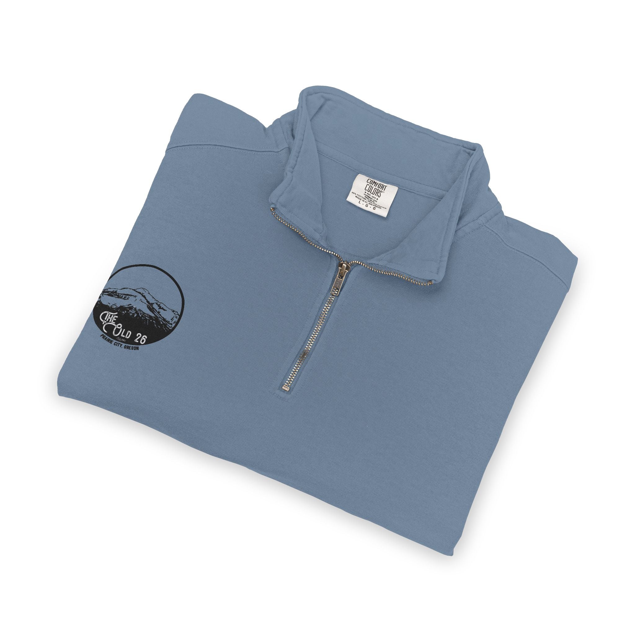 [The Old 26]  Unisex Adult Quarter-Zip Sweatshirt