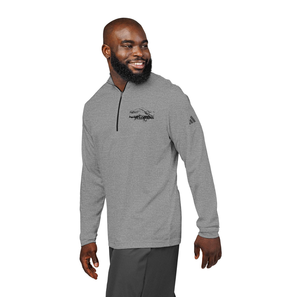 [Prairie City] adidas® Quarter-Zip Pullover (Embroidery)