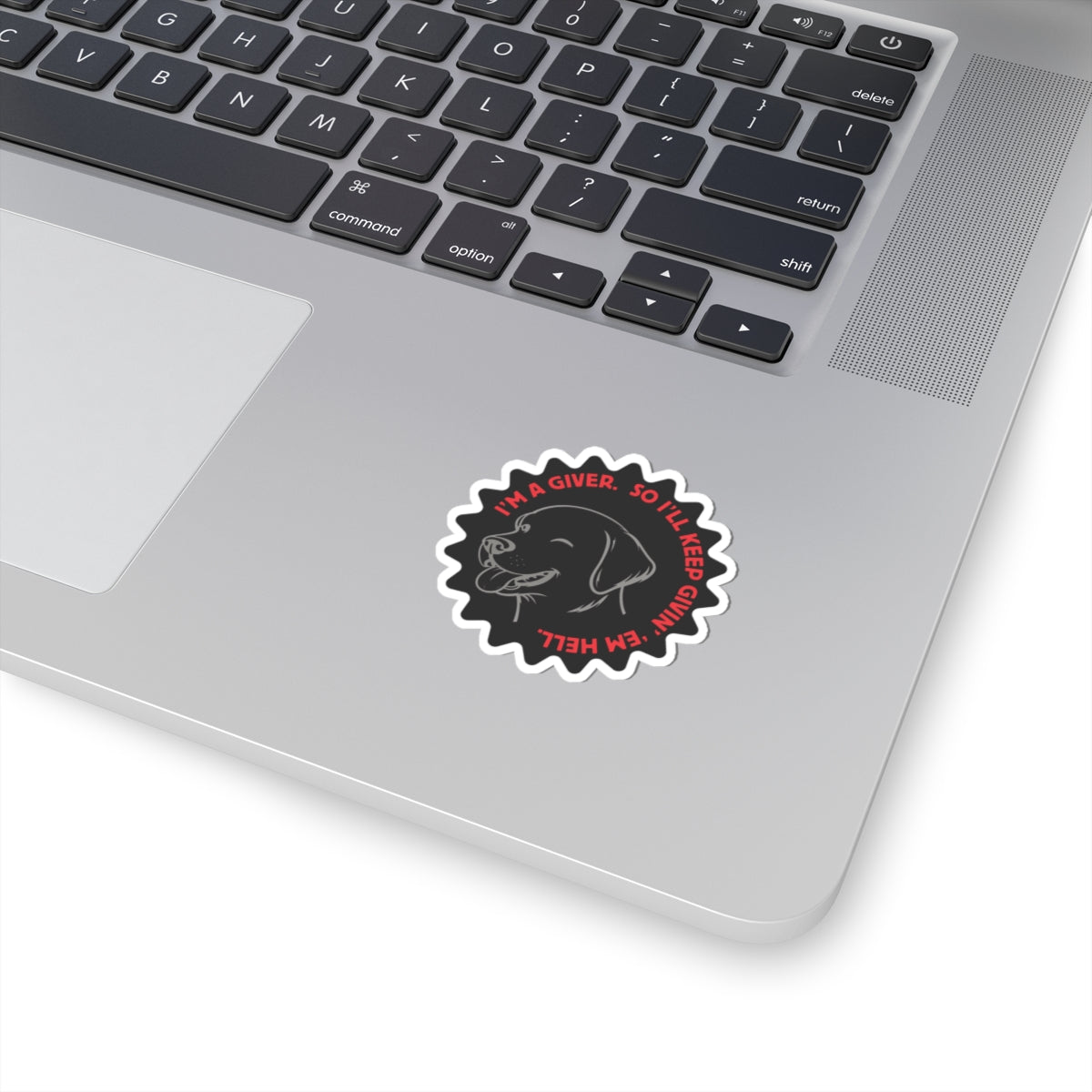 [Give em Hell]  Kiss-Cut Stickers