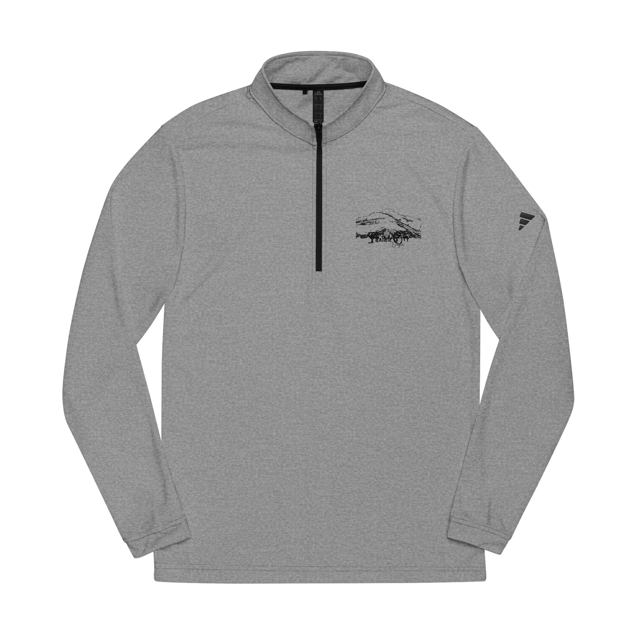 [Prairie City] adidas® Quarter-Zip Pullover (Embroidery)