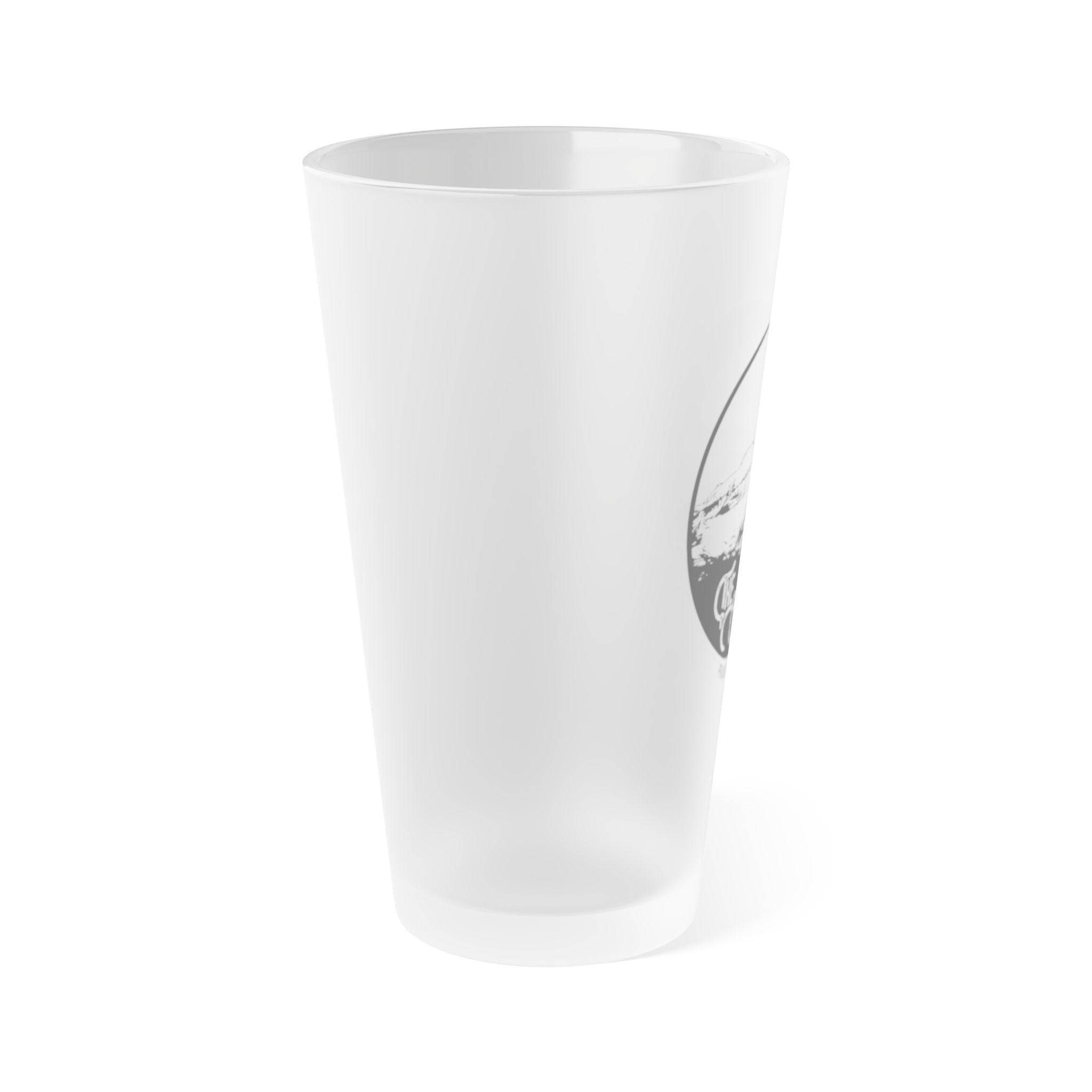[The Old 26] Frosted Pint Glass, 16oz