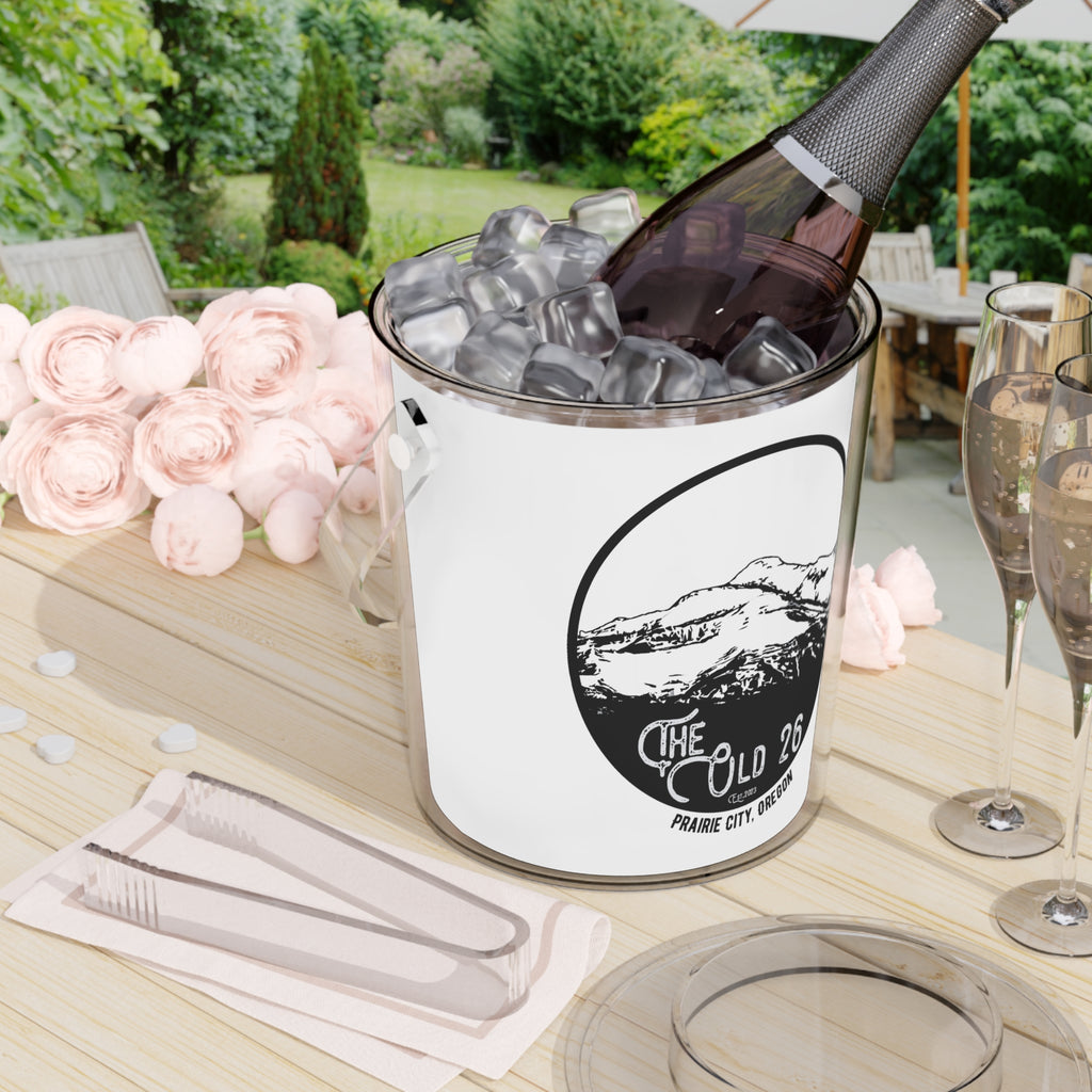[The Old 26] Ice Bucket with Tongs