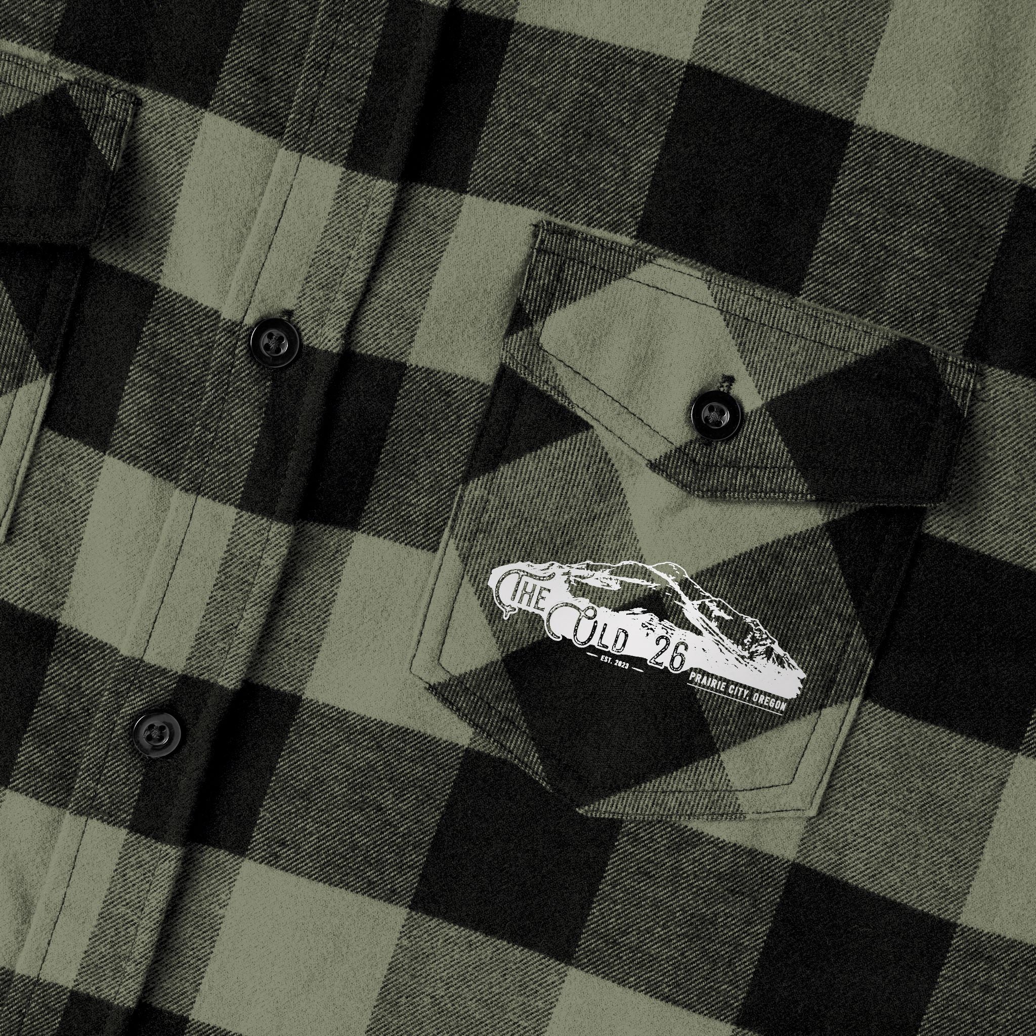 [The Old 26] Unisex Flannel Shirt